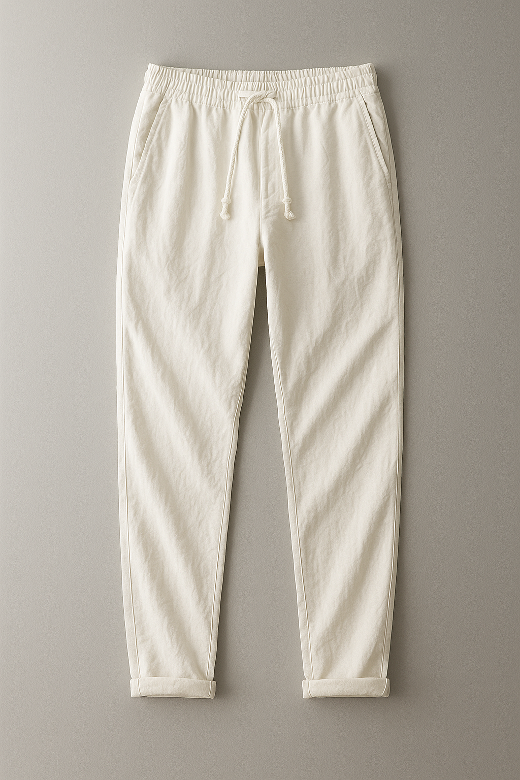 Linen Pants | Breathable, Relaxed Fit | Cream, Beige, Blue
