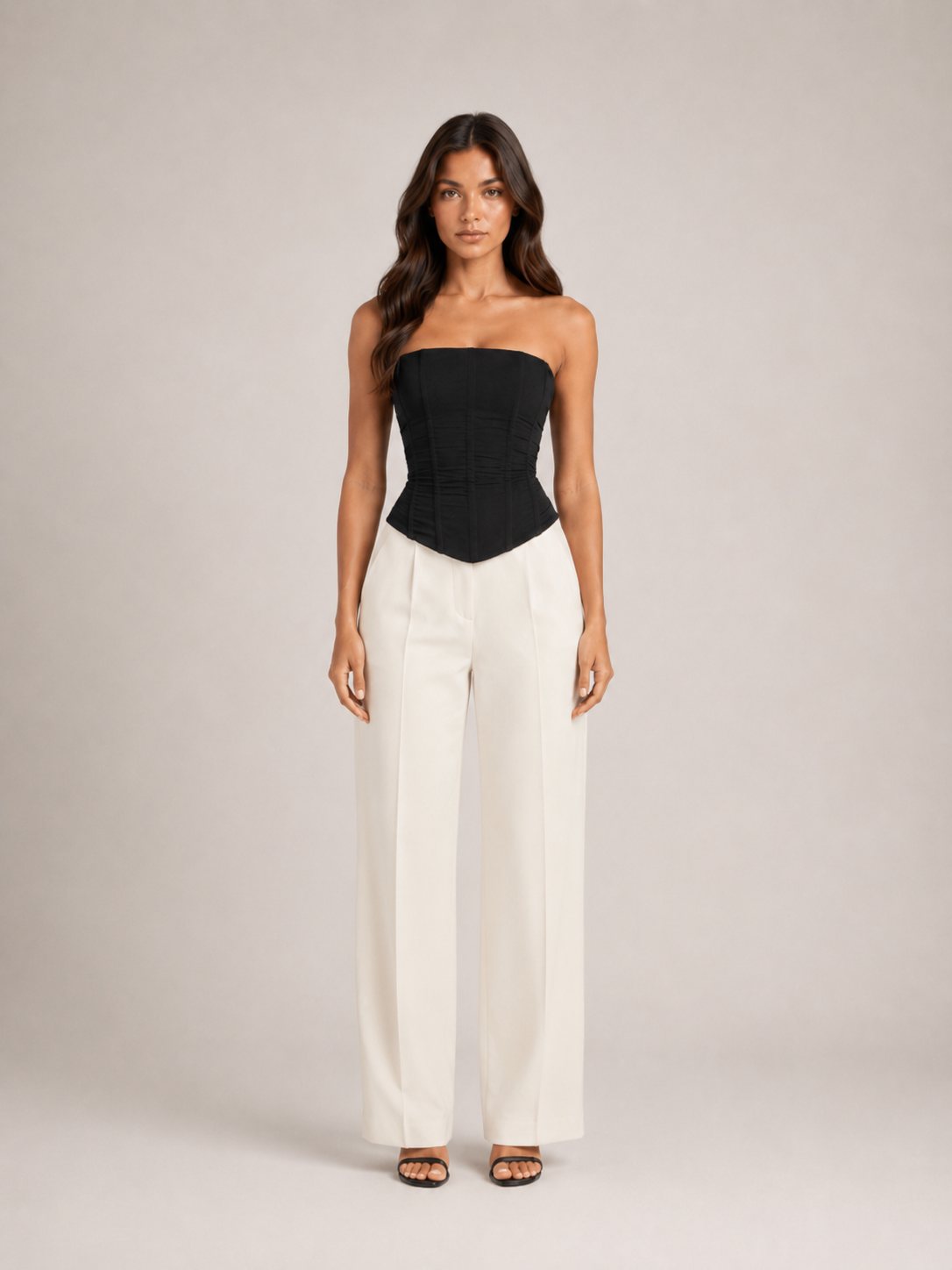 Corset Top | Shaping Fit | Adjustable Straps
