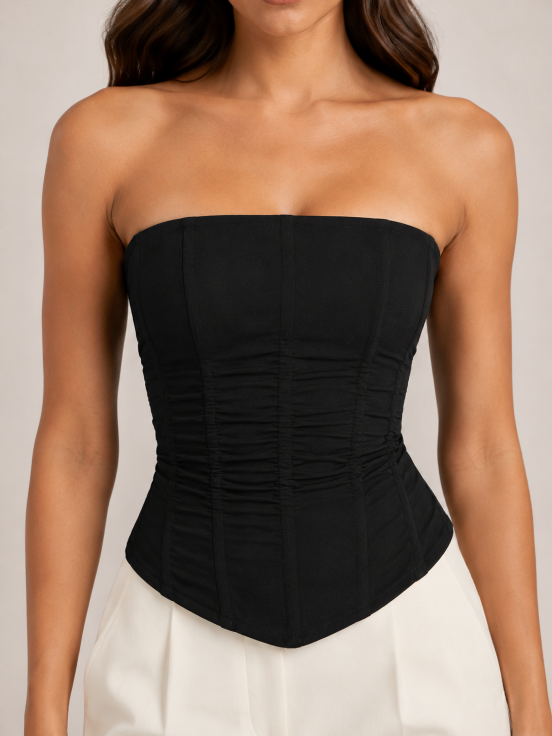 Corset Top | Shaping Fit | Adjustable Straps