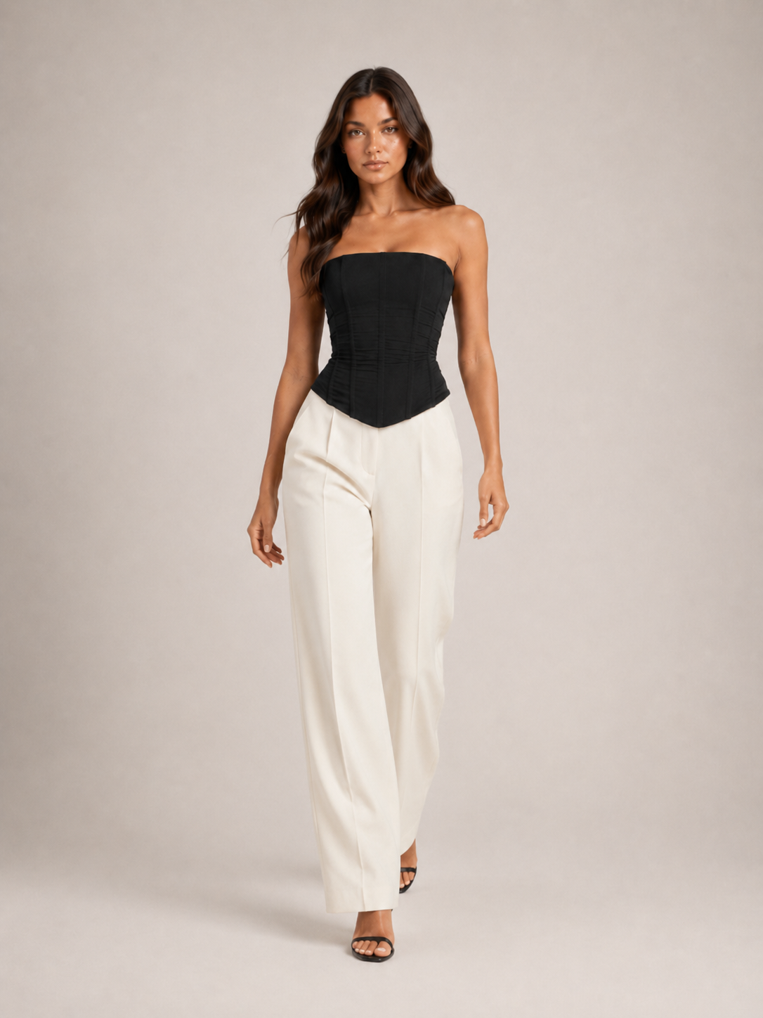 Corset Top | Shaping Fit | Adjustable Straps