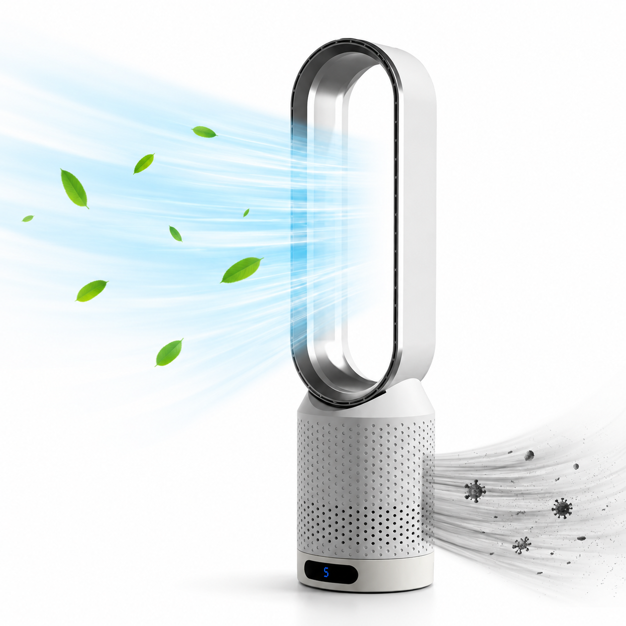 UV Air Cooler, Ionizer – Portable Air Purifier