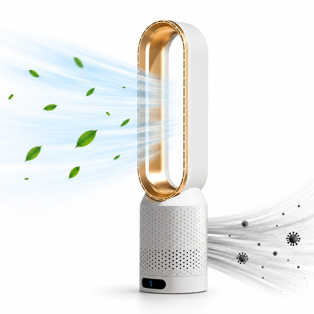 UV Air Cooler, Ionizer – Portable Air Purifier