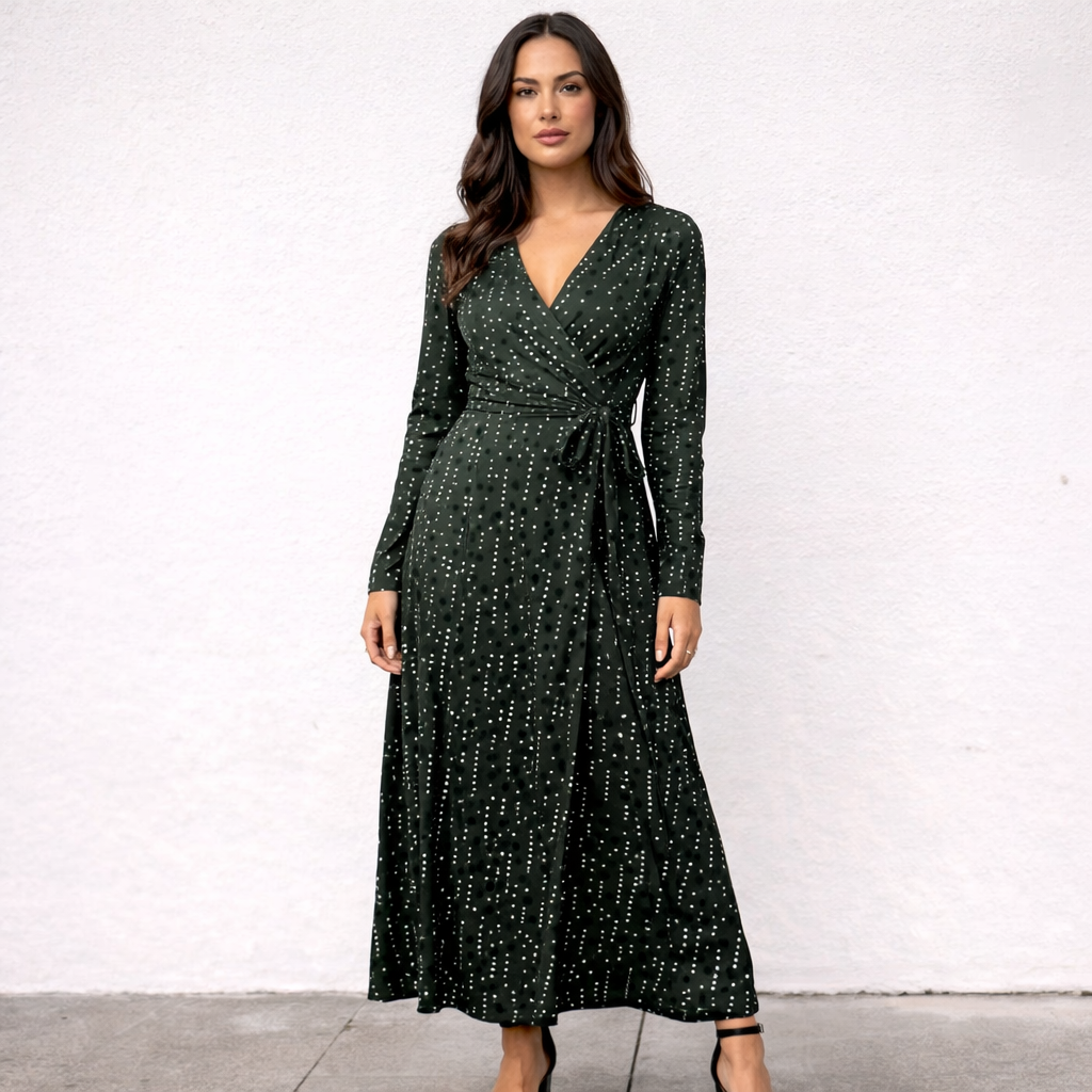 Polka Dot Dress Sexy Summer High-Quality Fabric