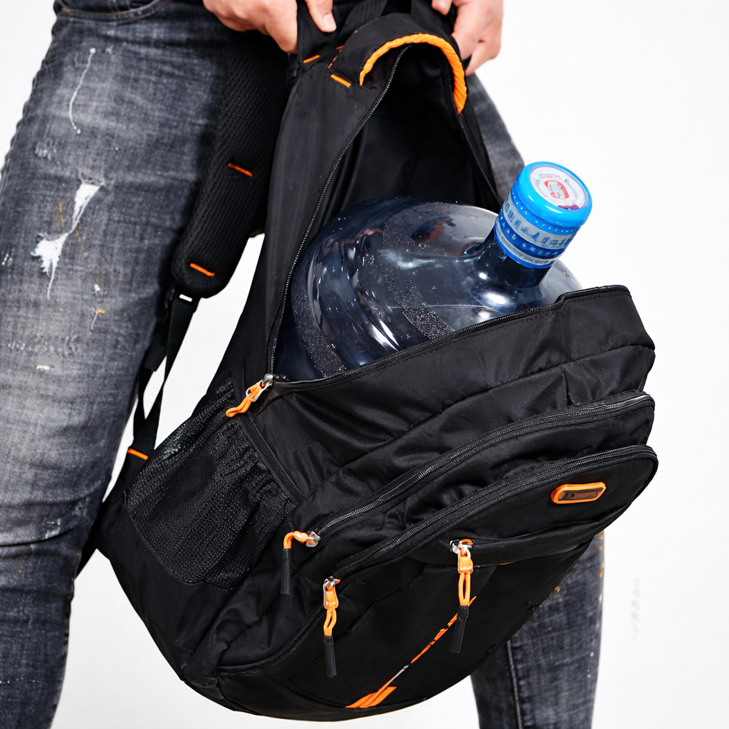 Laptop Backpack | Men's Waterproof Oxford, Padded Straps