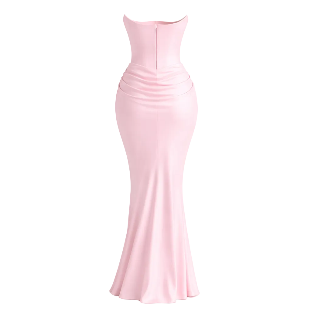 Maxi Dress Ceremony Elegant Satin