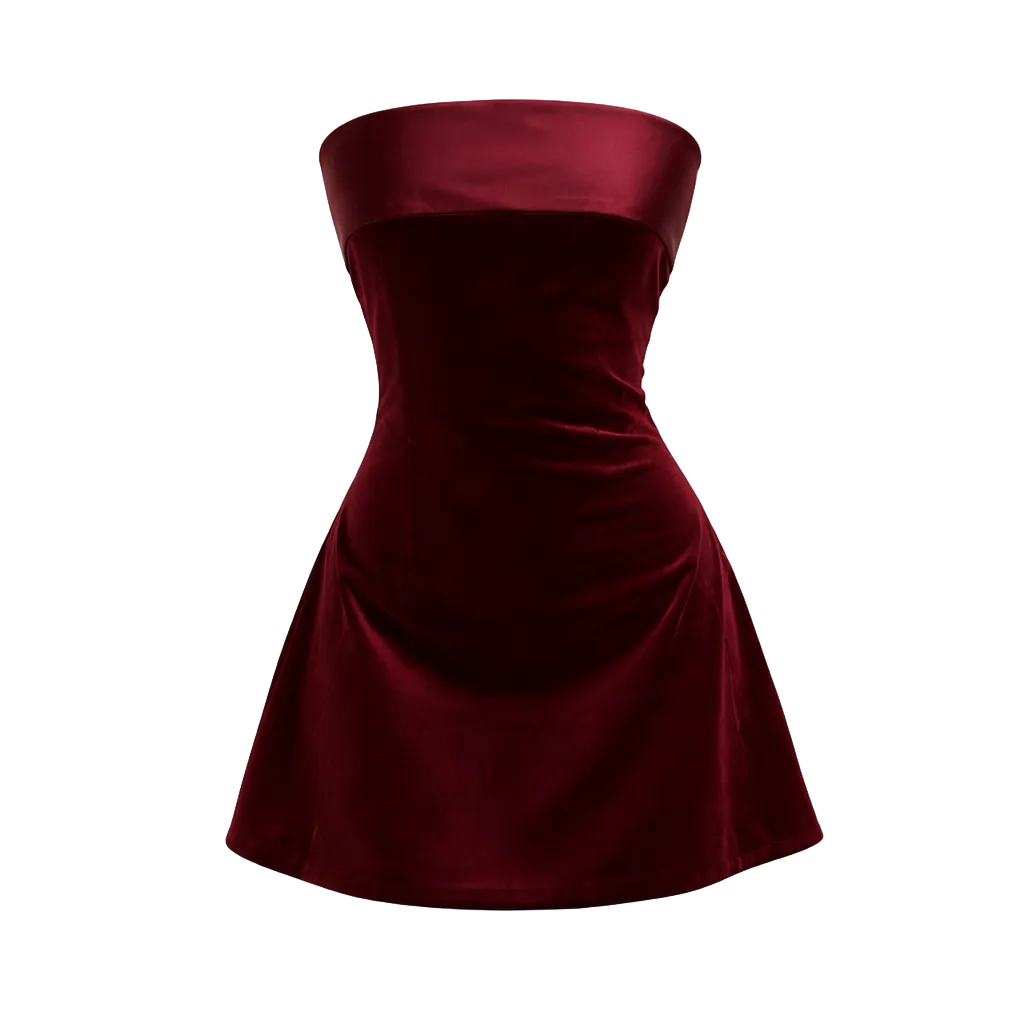 Satin Dress Mini Dress Soft Fabric