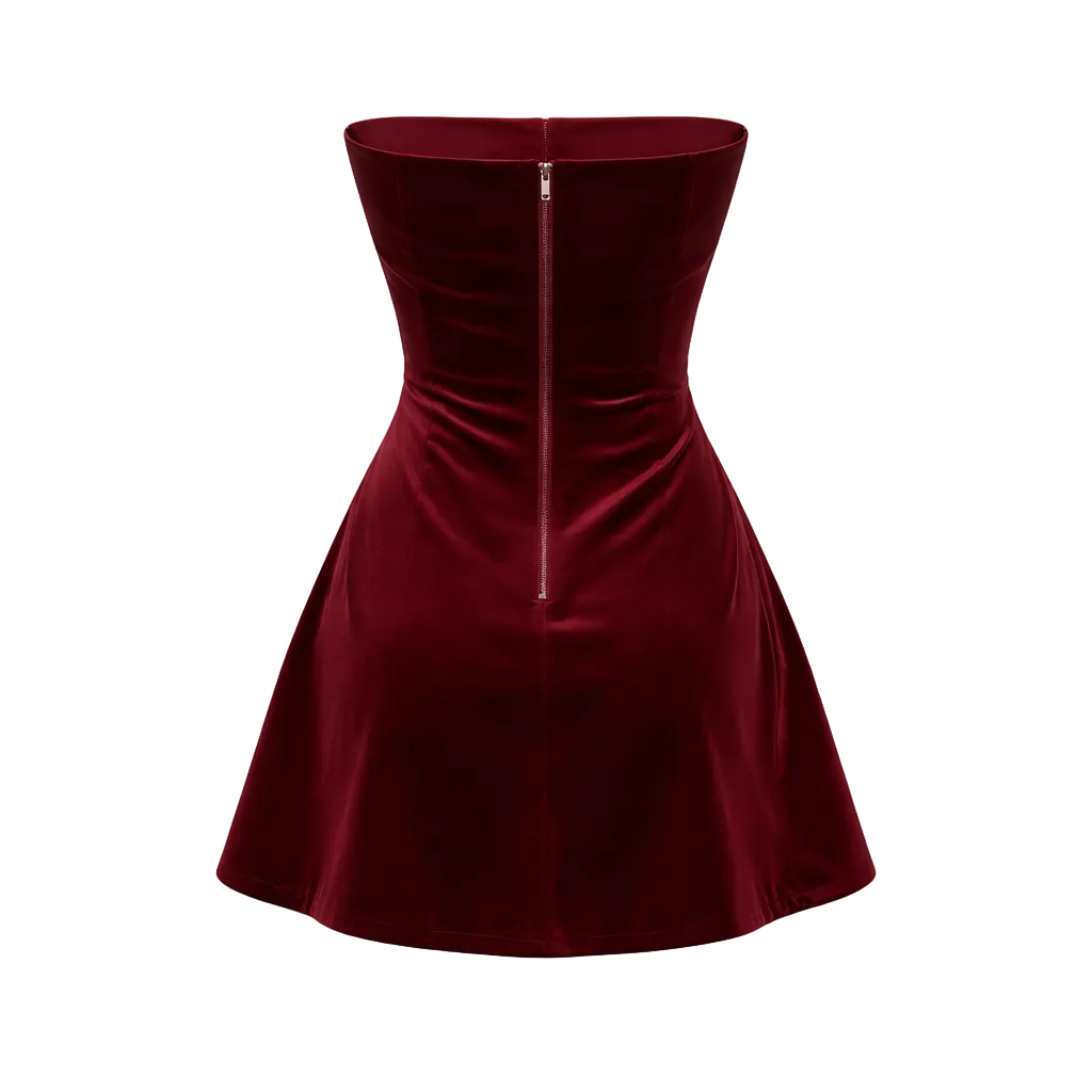 Satin Dress Mini Dress Soft Fabric