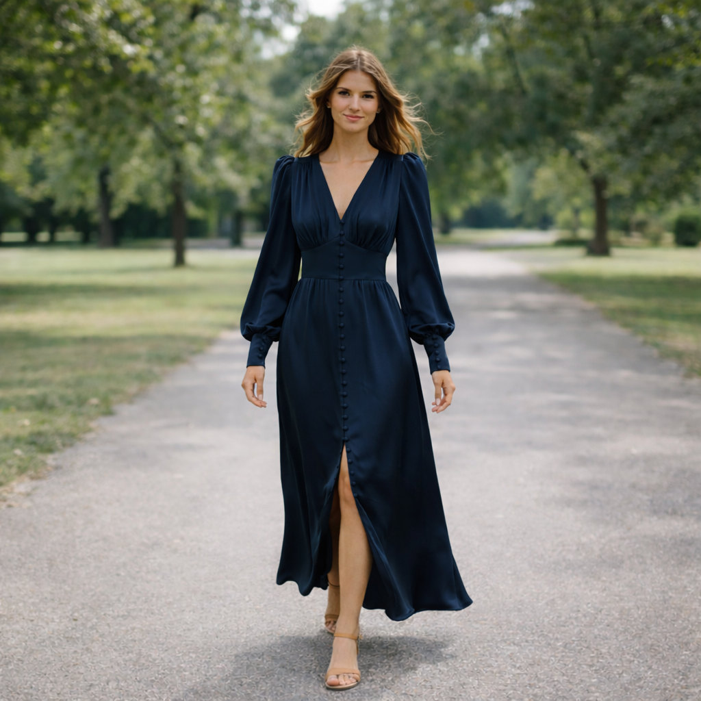 Satin Dress | Summer Style | Luxurious Fabric