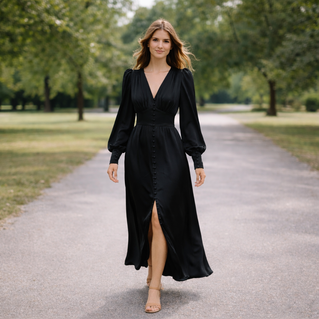 Satin Dress | Summer Style | Luxurious Fabric