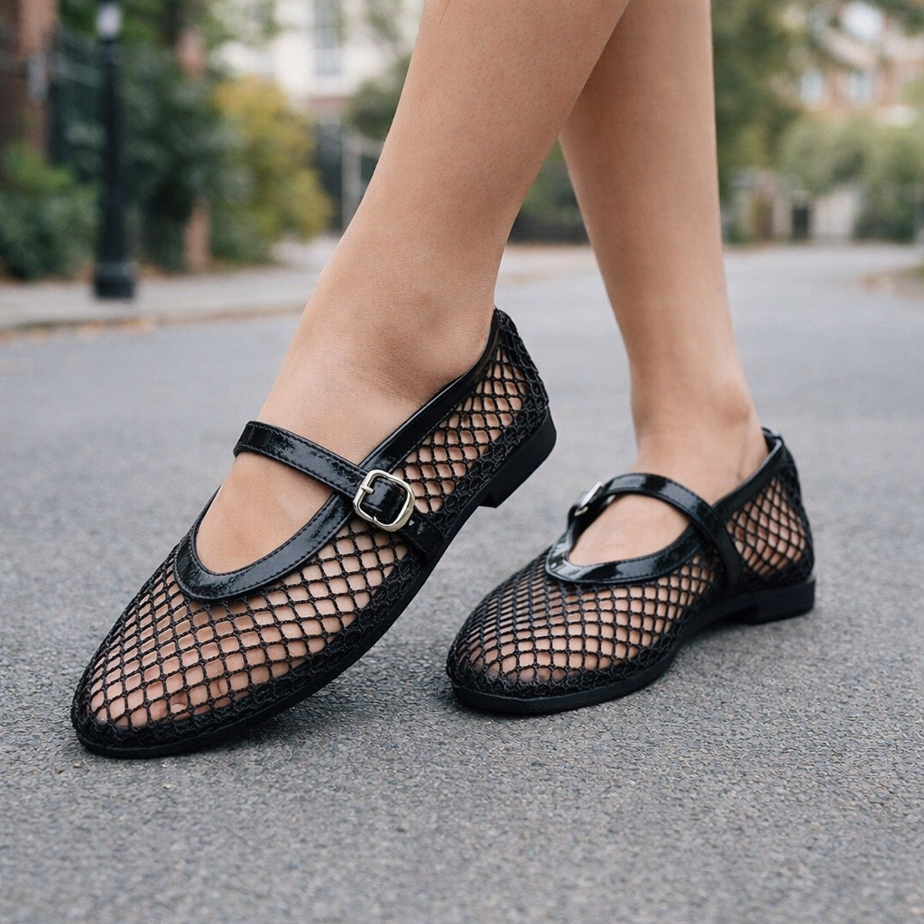 Women's Ballerina Flats | Mesh Breathable | Slip-On Comfort