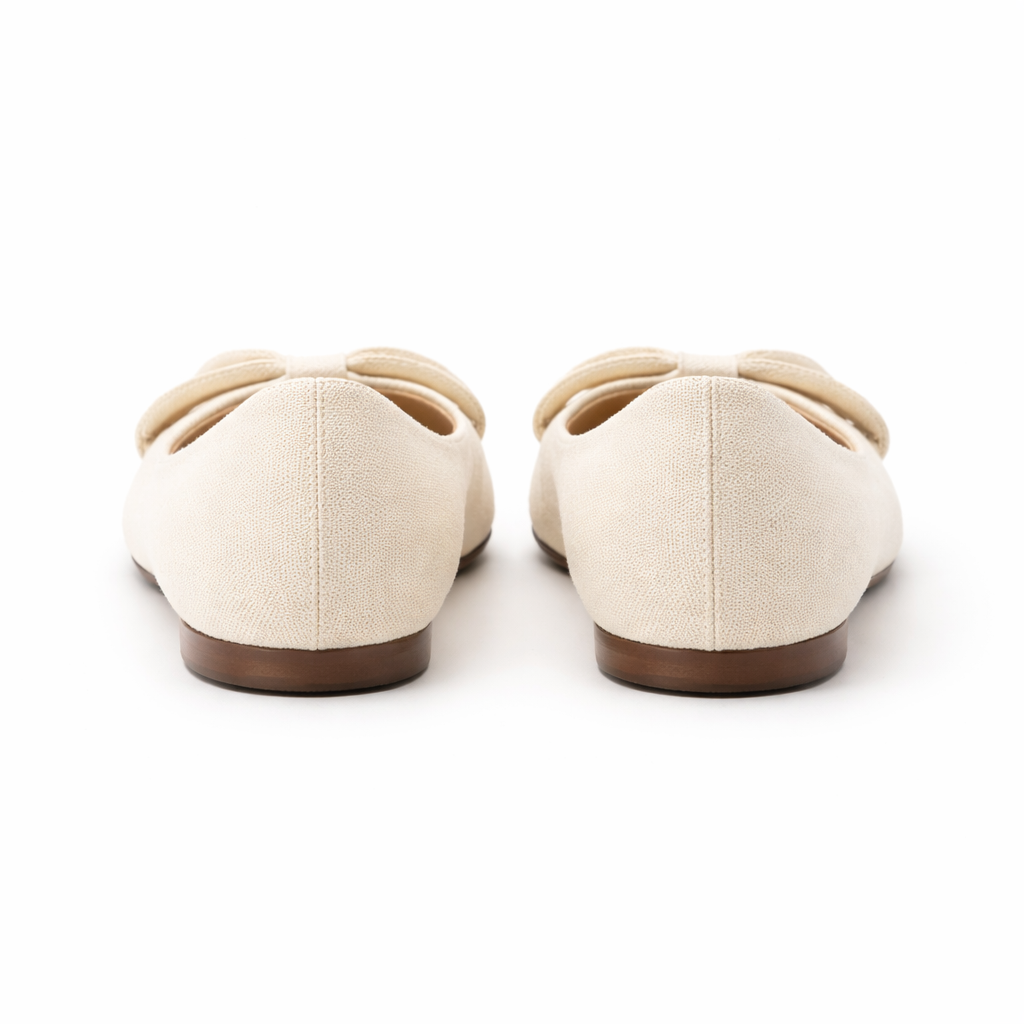 Women's Ballet Flats | Bow Detail | Casual Comfortable Slip On