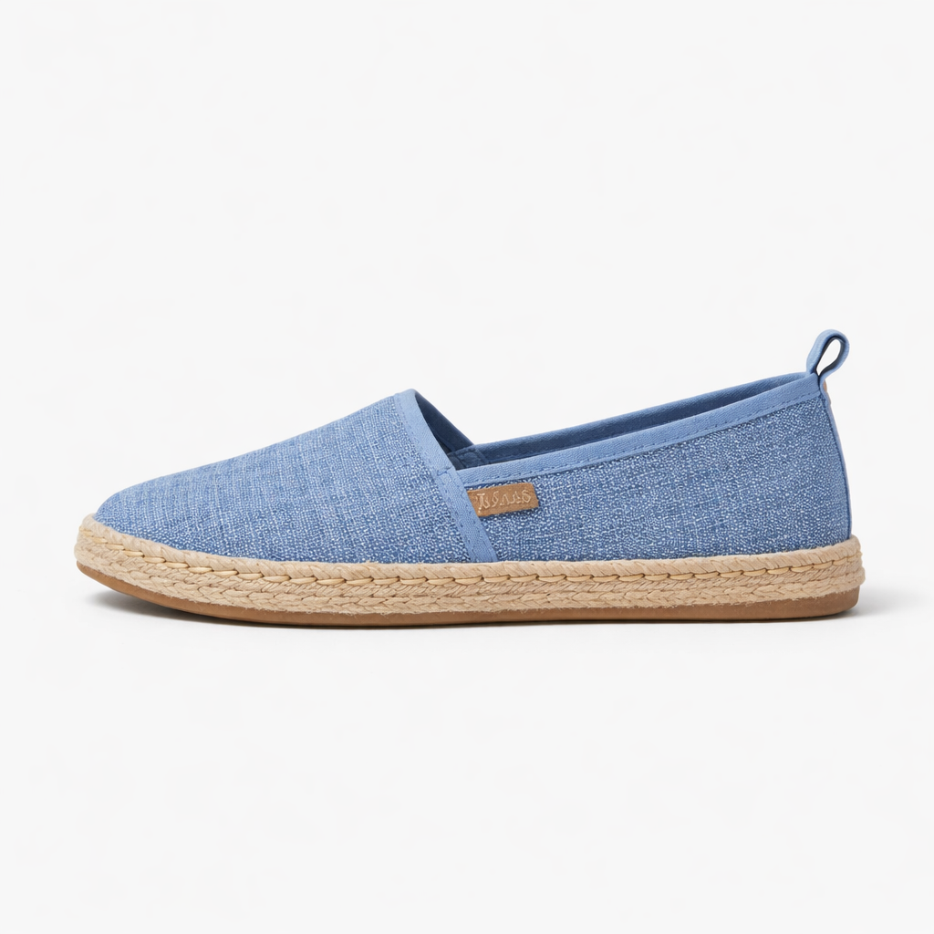 Women's Espadrille Slip-On Shoes | Canvas, Braided Sole, Summer