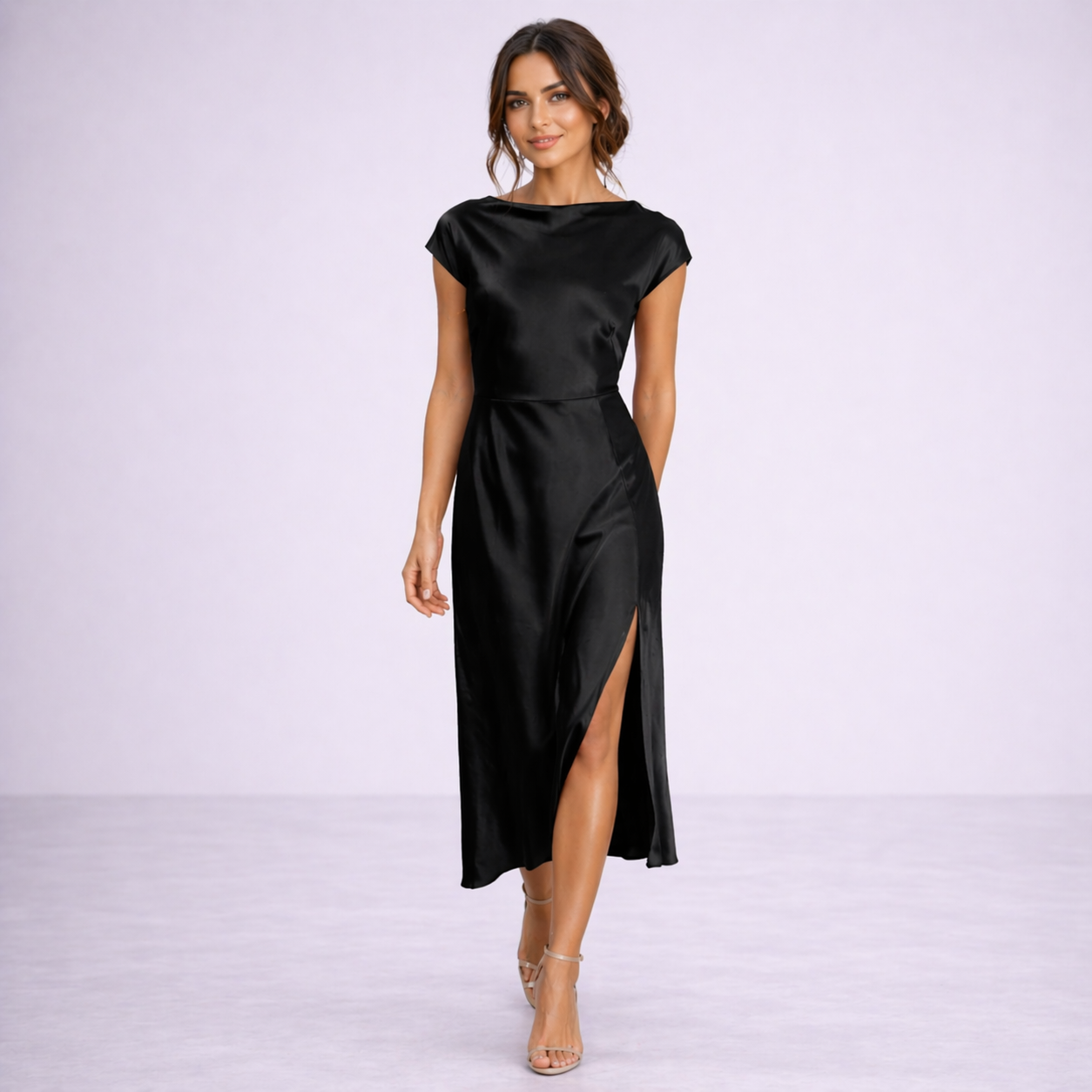 Silk Dress Glamour Style Timeless Elegance