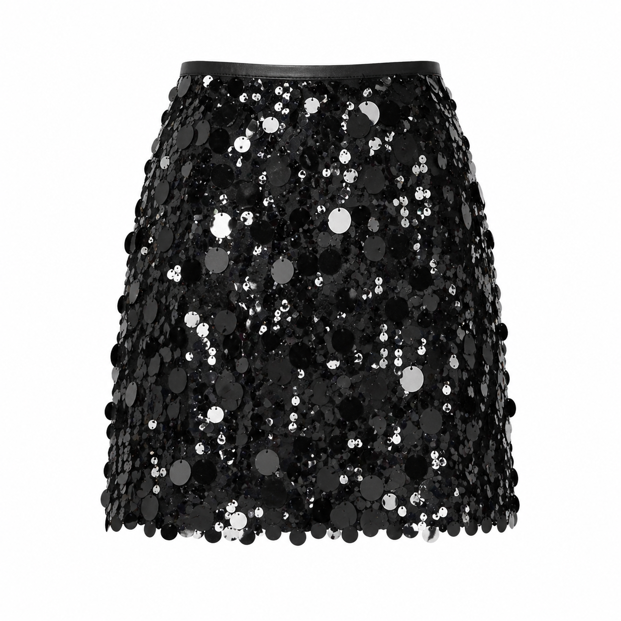 Mini Skirt Glamorous Tailored Black