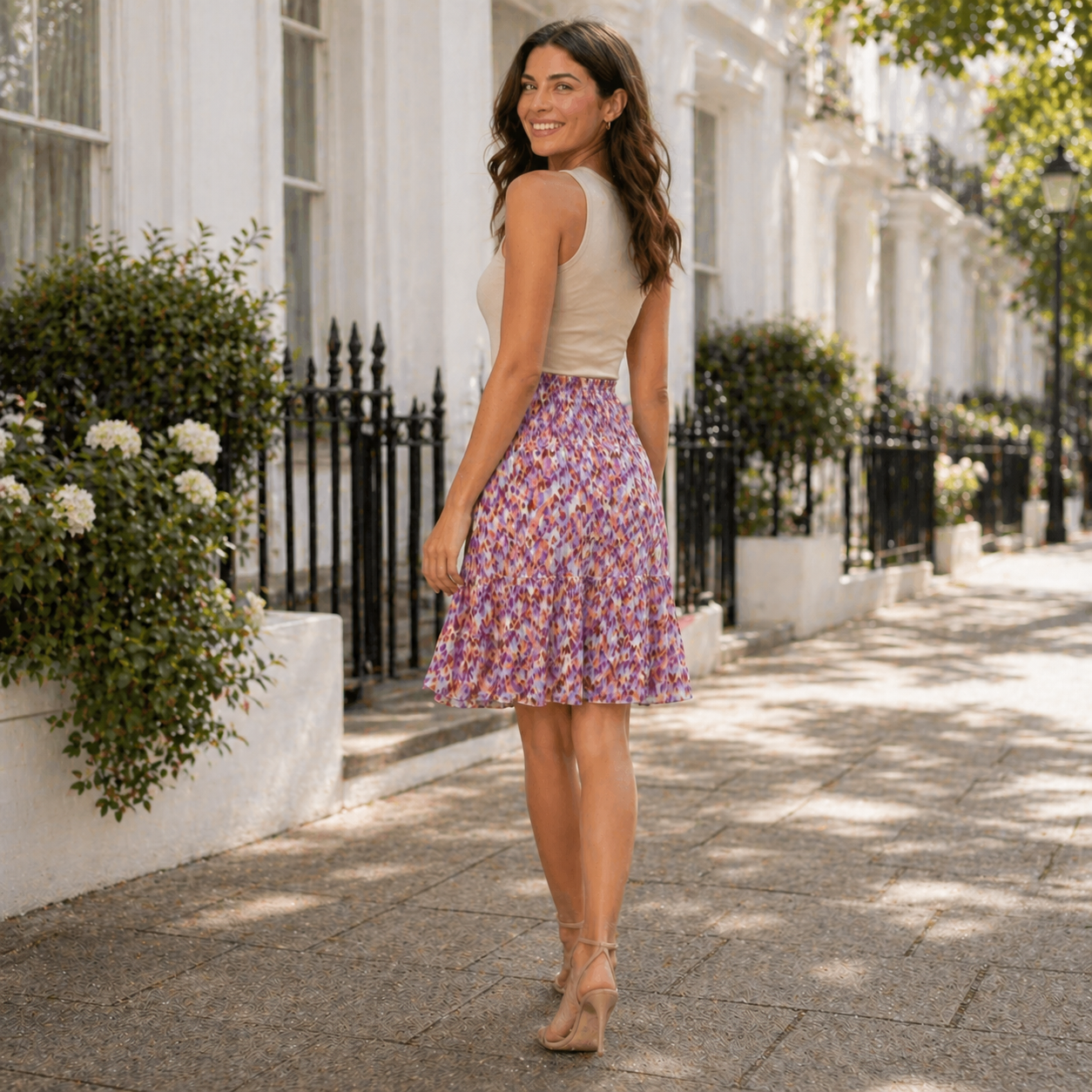 Jupe Midi Style d'Été Confort Assuré