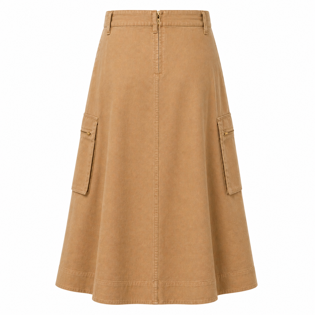 Women's Midi Skirt | Adjustable High Waist | Utility Style