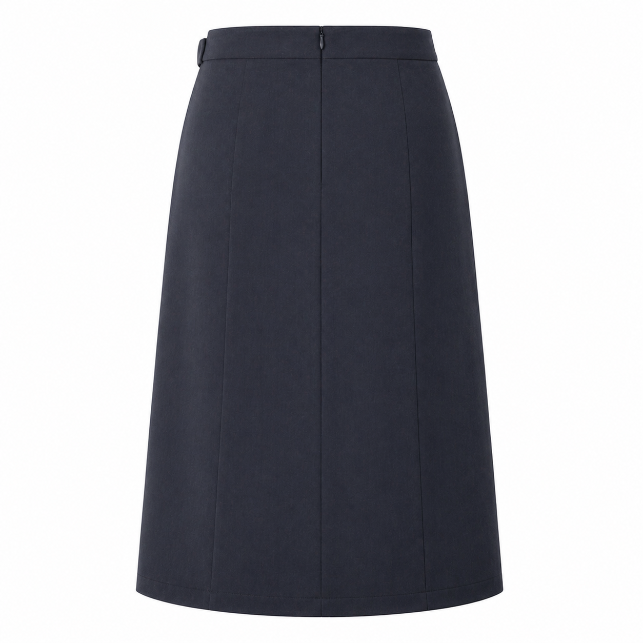 Women's Midi Skirt | Adjustable Waist | Dark Gray