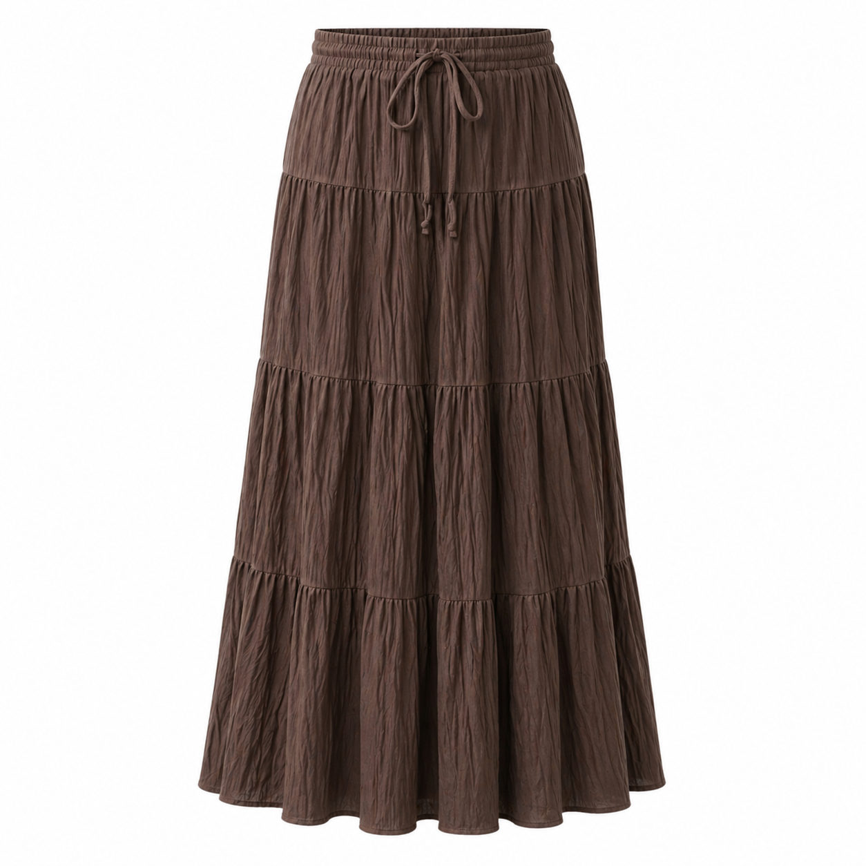 Maxi Skirt | Women's High Waist Pleated Skirt | Comfortable