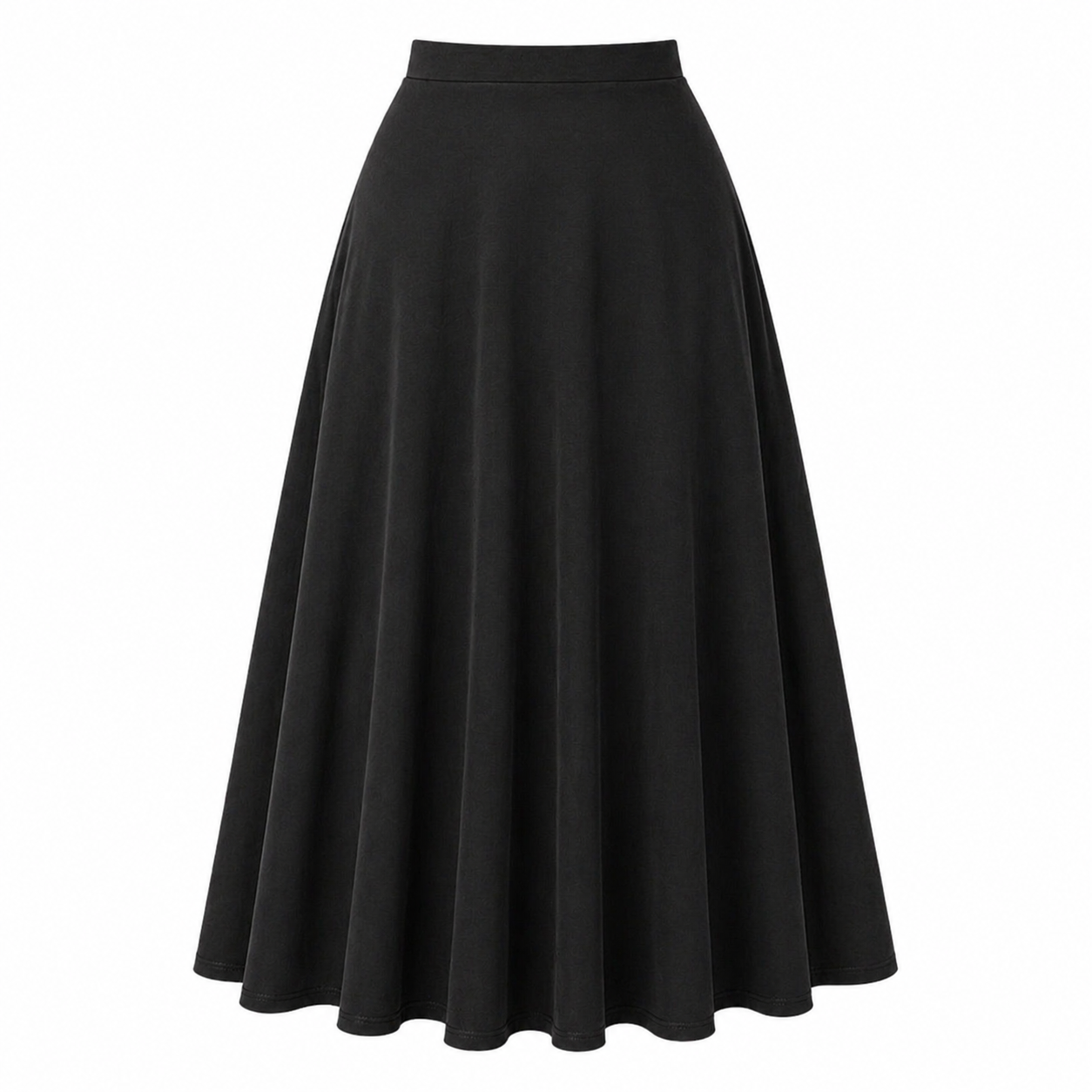 Women's Maxi Skirt | Black Casual Design | Stylish