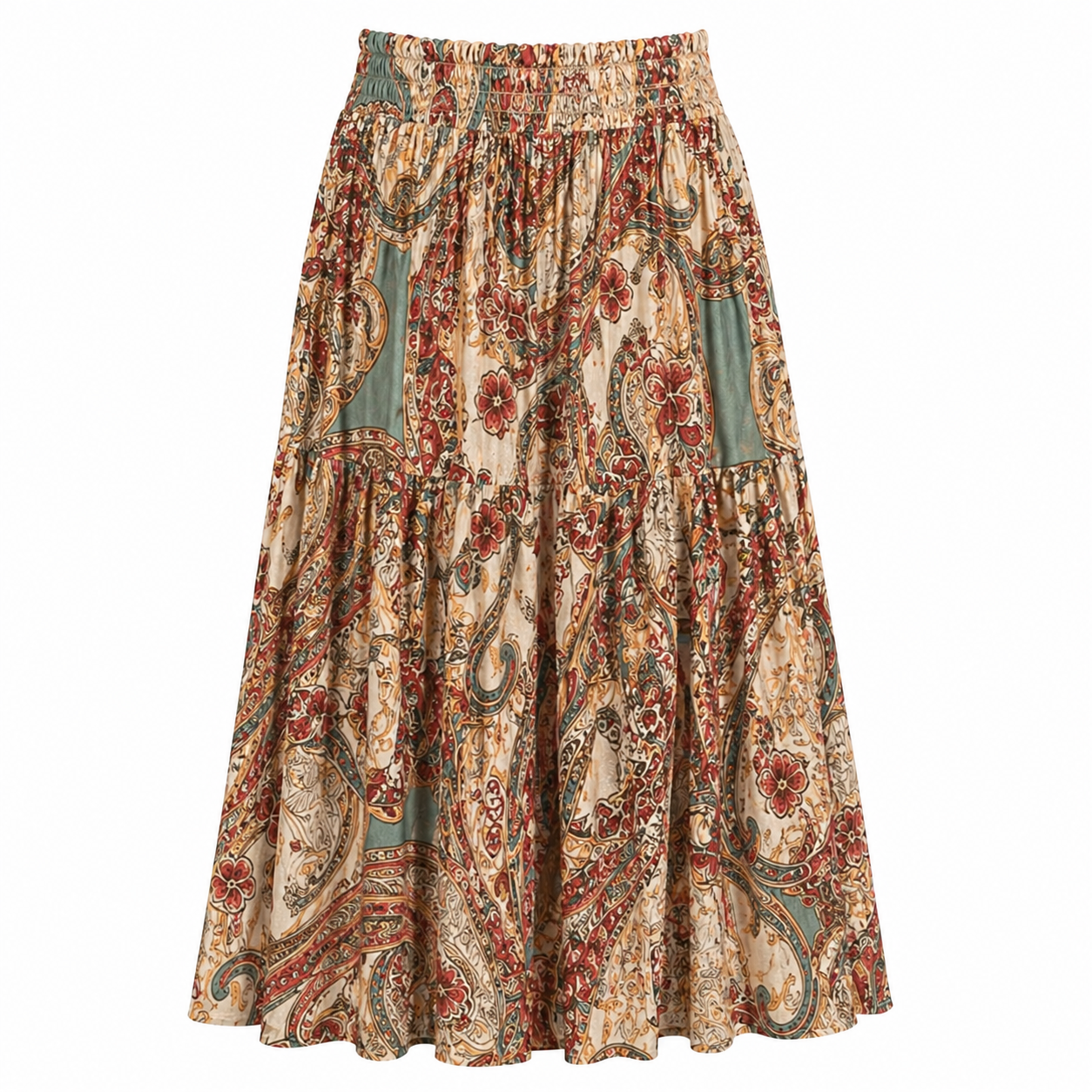 Maxi Skirt | Long Cotton Design | Comfortable Fit