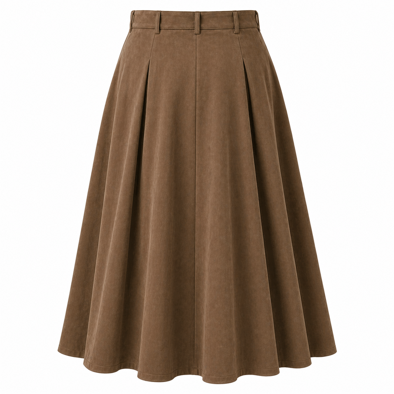 A-Line Maxi Skirt | High-Waisted | Pleated Design