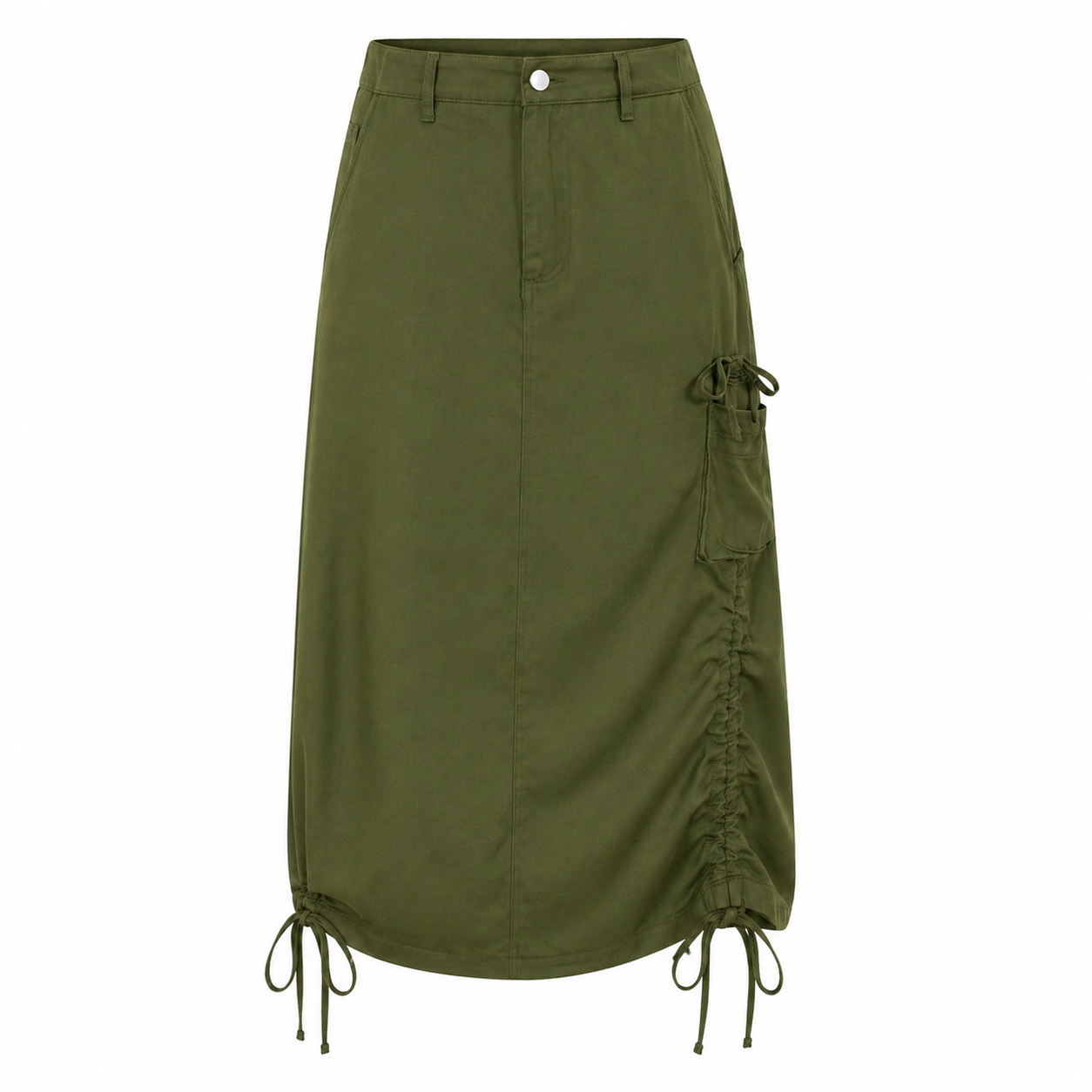 Midi Utility Skirt | Versatile Design | Premium Fabric