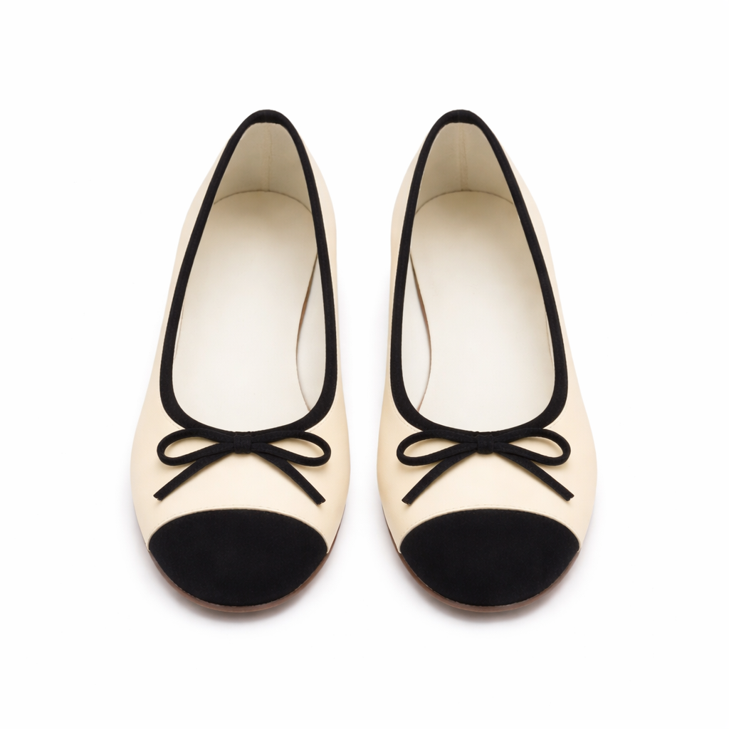 Women's Ballet Flats | Elegant Bow, Comfortable Fit | Lightweight Slip On