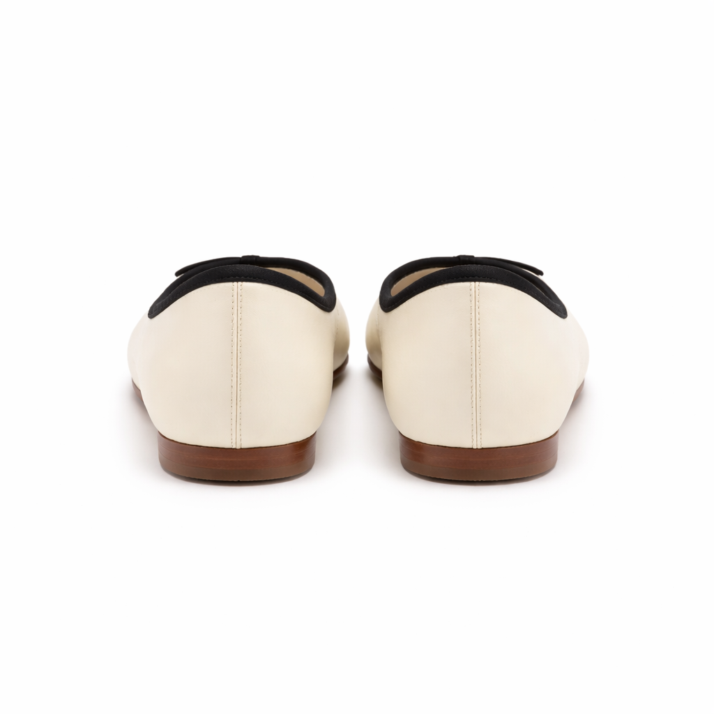 Women's Ballet Flats | Elegant Bow, Comfortable Fit | Lightweight Slip On