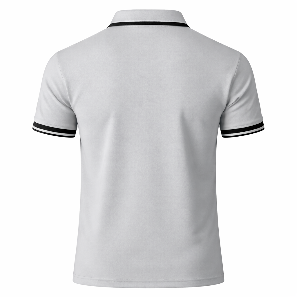 Endymion Men's Fitted Polo Shirt | Sleek & Bold Trim