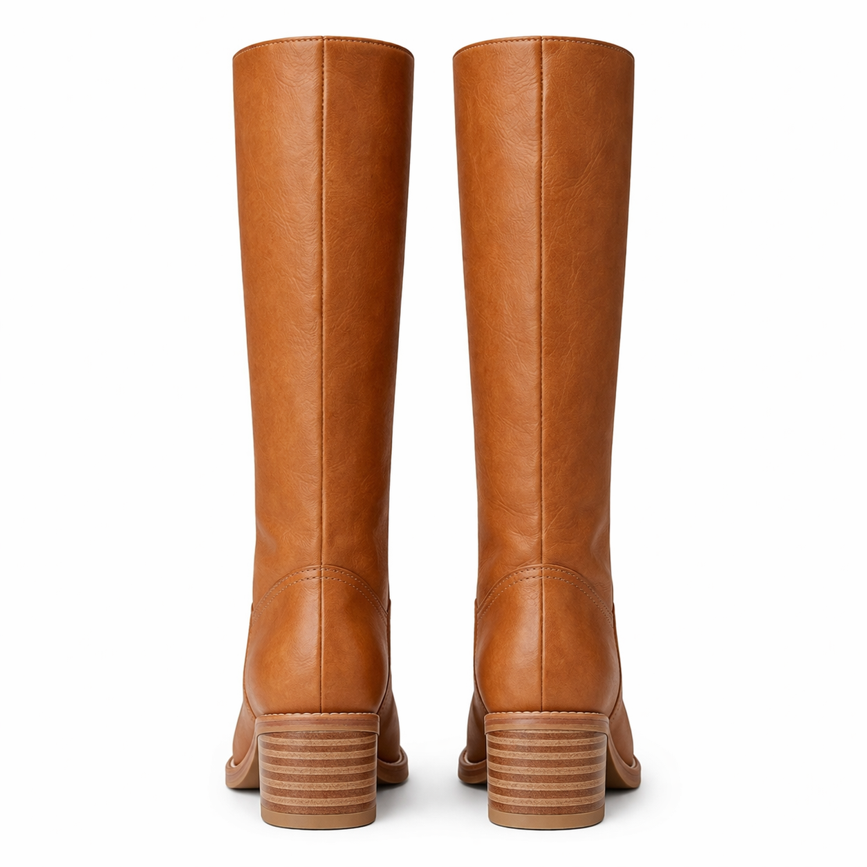 Wulfrun Women's Structured High Boots | Premium Leather