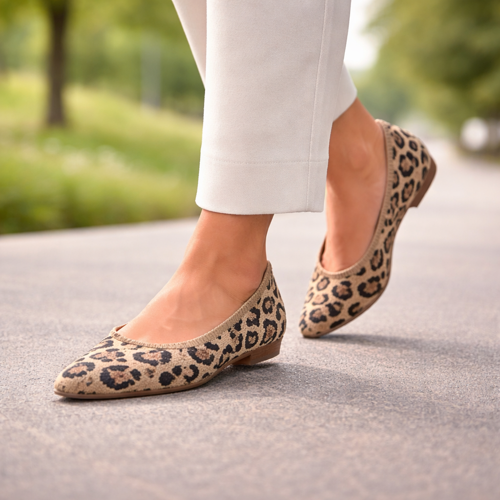 Women's Ballerina Flats | Pointed Toe, Lightweight | Comfortable Slip-On