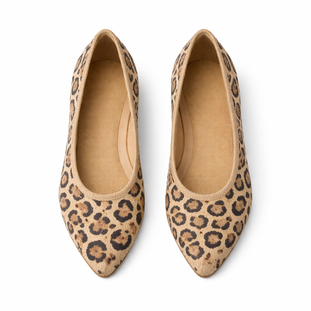 Women's Ballerina Flats | Pointed Toe, Lightweight | Comfortable Slip-On