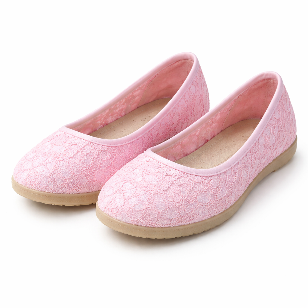 Women's Ballerina Flats | Floral, Lightweight Comfort | Casual Slip On