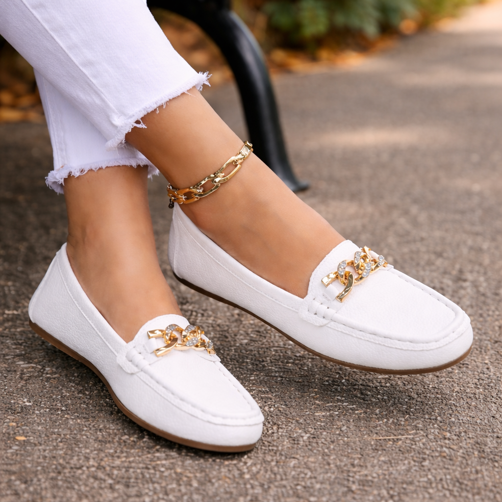 Women's Leather Loafers | Orthopedic Comfort | Soft Leather Slip-On