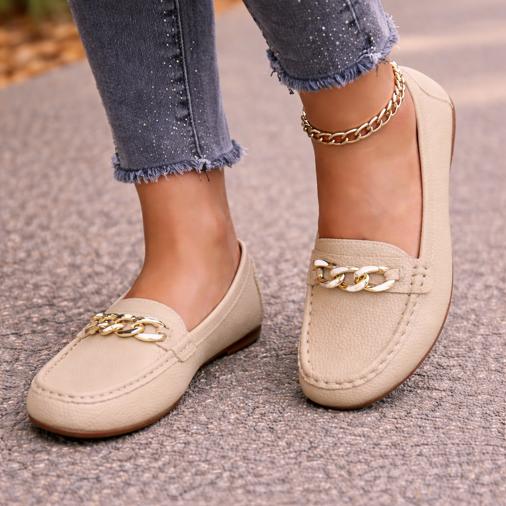 Women's Leather Loafers | Orthopedic Comfort | Soft Leather Slip-On