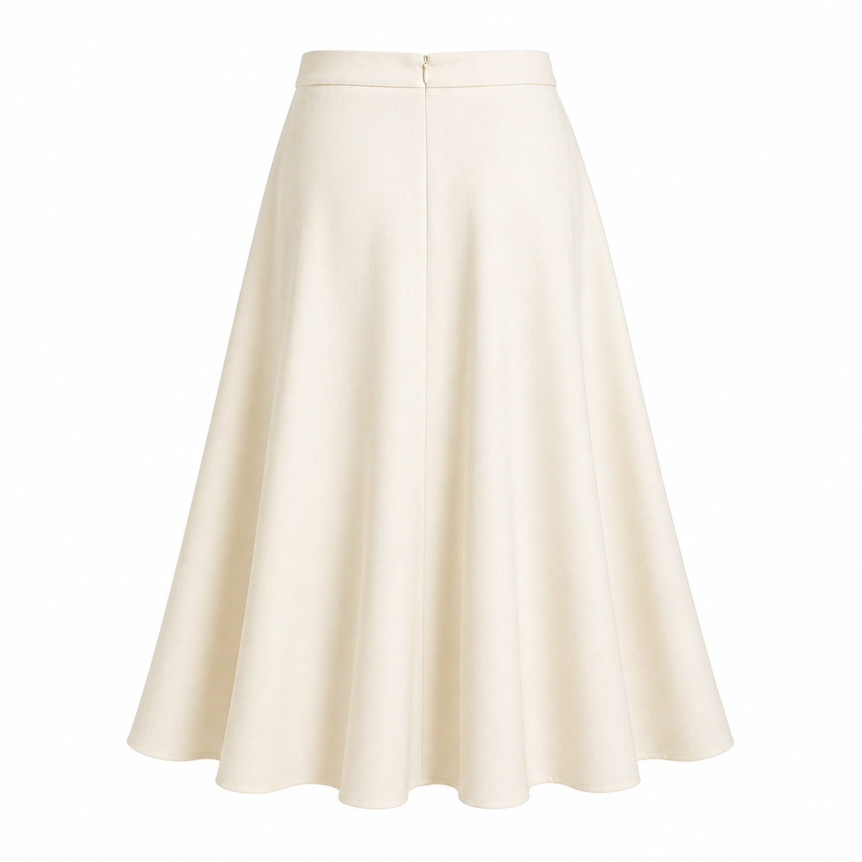 Women's Maxi Skirt | Flowing, Pleats | Black