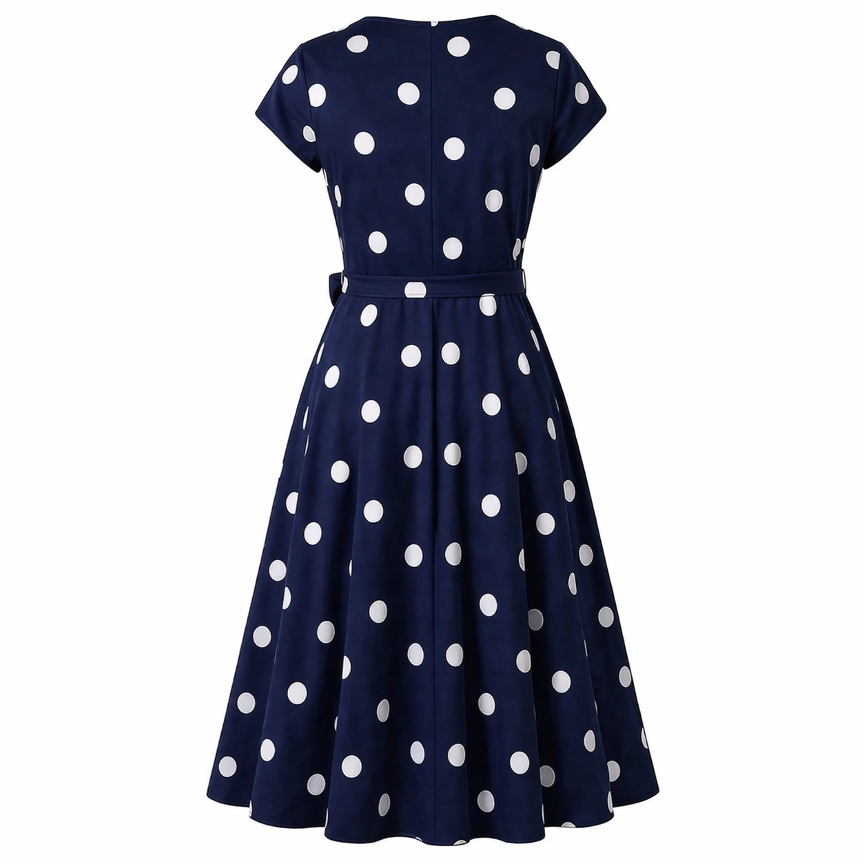 Polka Dot Dress - Elegant, Cheerful Style Summer Fashion