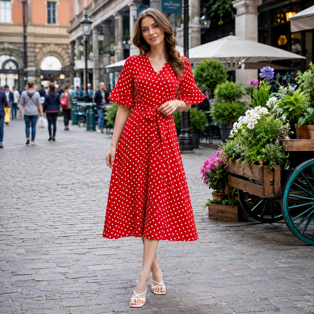 Polka Dot Dress | Versatile Summer Dress | Chic Design