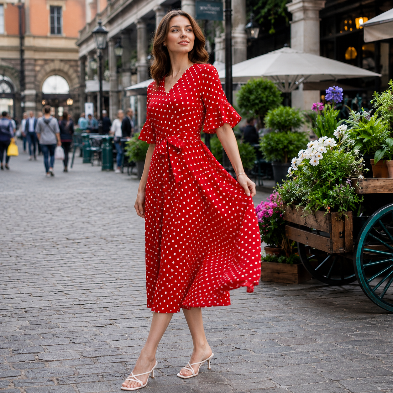 Polka Dot Dress | Versatile Summer Dress | Chic Design