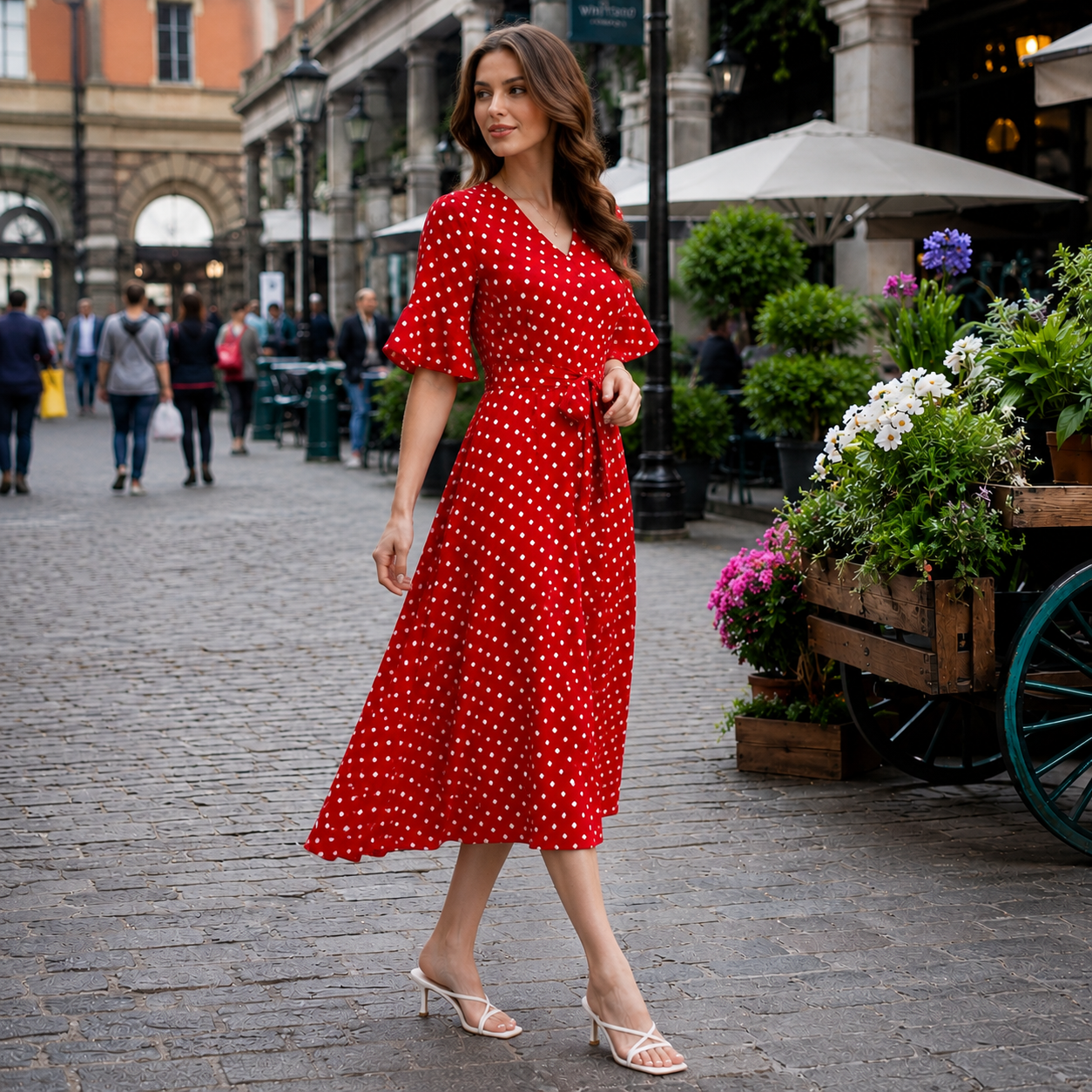 Polka Dot Dress | Versatile Summer Dress | Chic Design