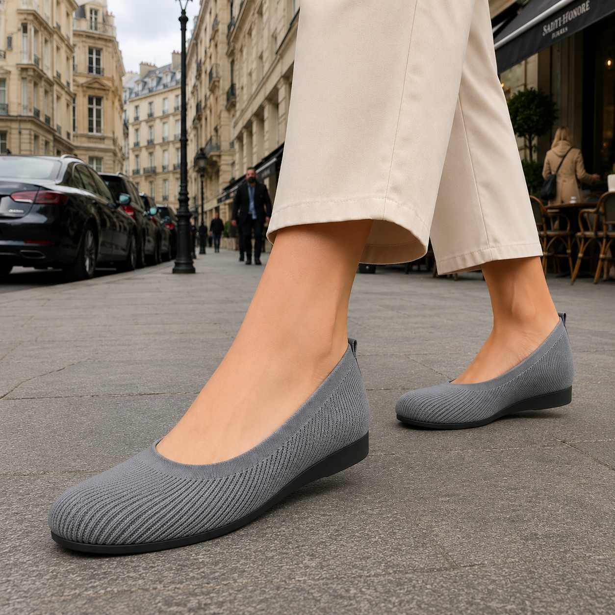 Comfortable Women's Ballerina Flats Lightweight Slip-On