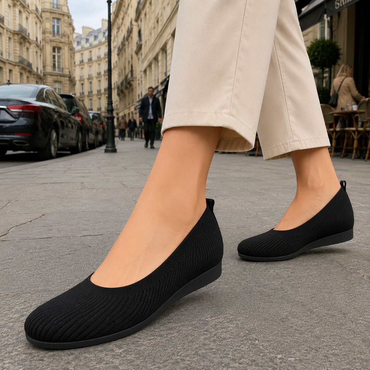 Comfortable Women's Ballerina Flats Lightweight Slip-On
