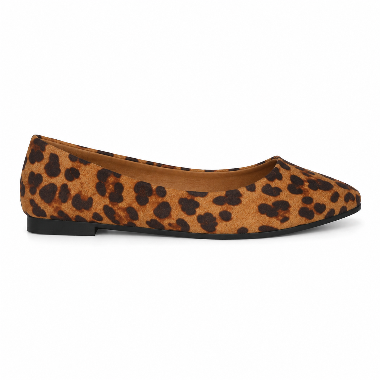 Women's Ballet Flats | Leopard Print | Elegant Slip-On Style