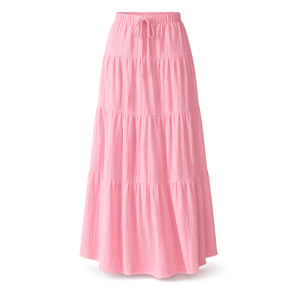 Maxi Skirt | Women's High Waist Pleated Skirt | Comfortable