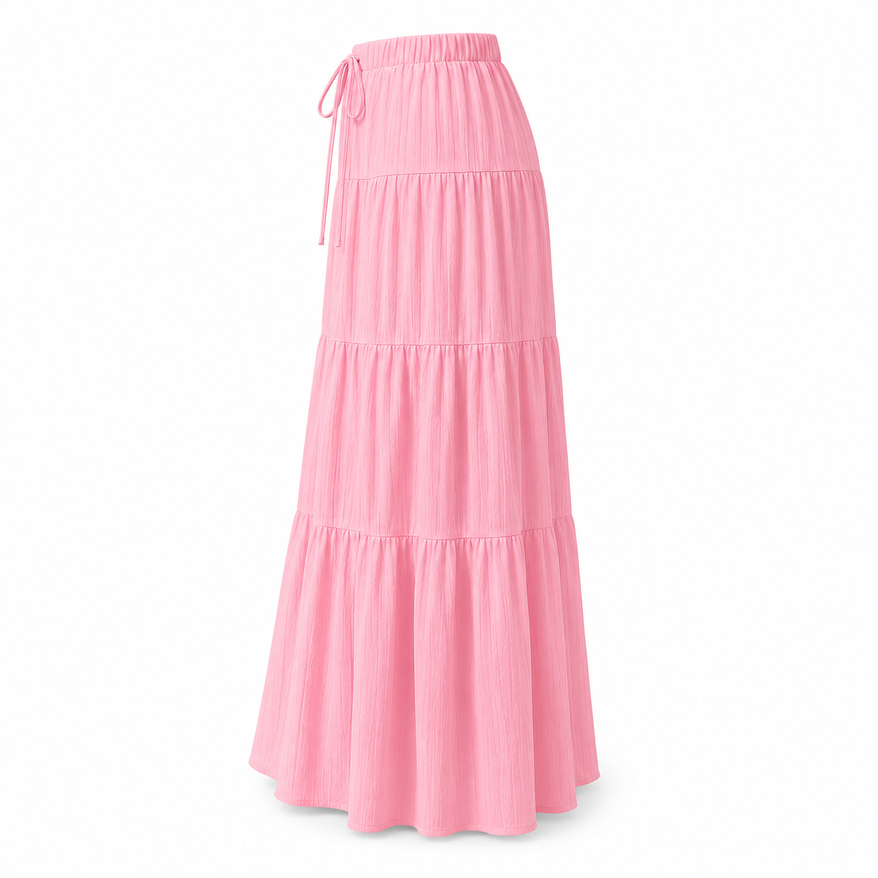 Maxi Skirt | Women's High Waist Pleated Skirt | Comfortable