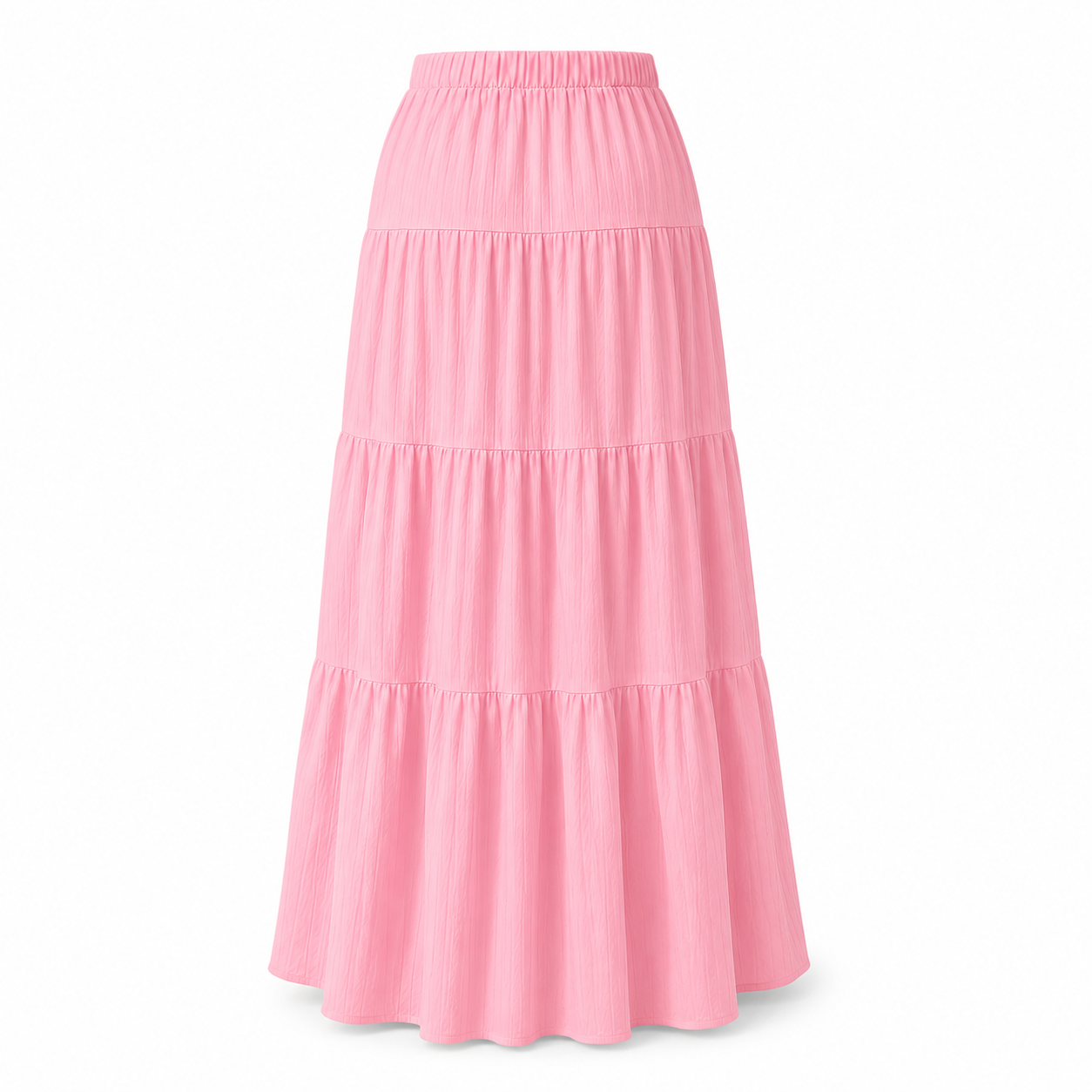 Maxi Skirt | Women's High Waist Pleated Skirt | Comfortable