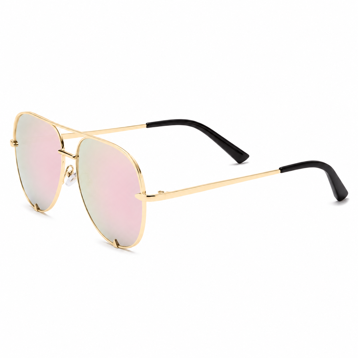 Aviator Sunglasses | Women's Oversized Mirrored Shades | UV Protection