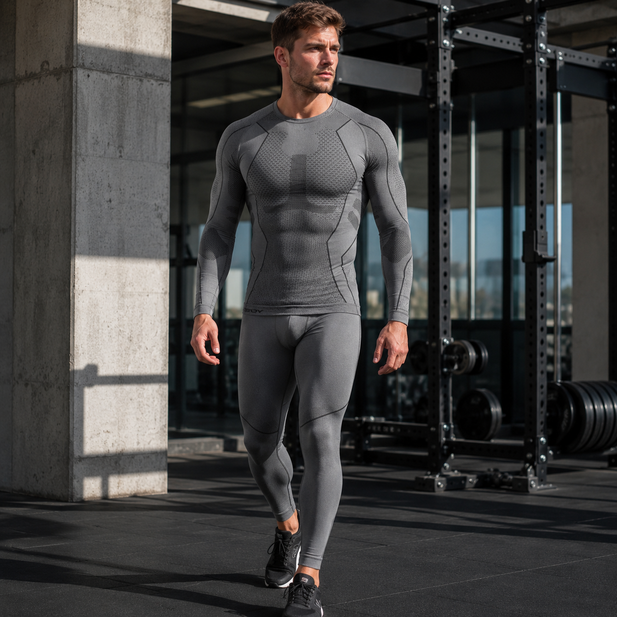 Thermal Base Layer Set | Men, Warm, Breathable | Winter Layering