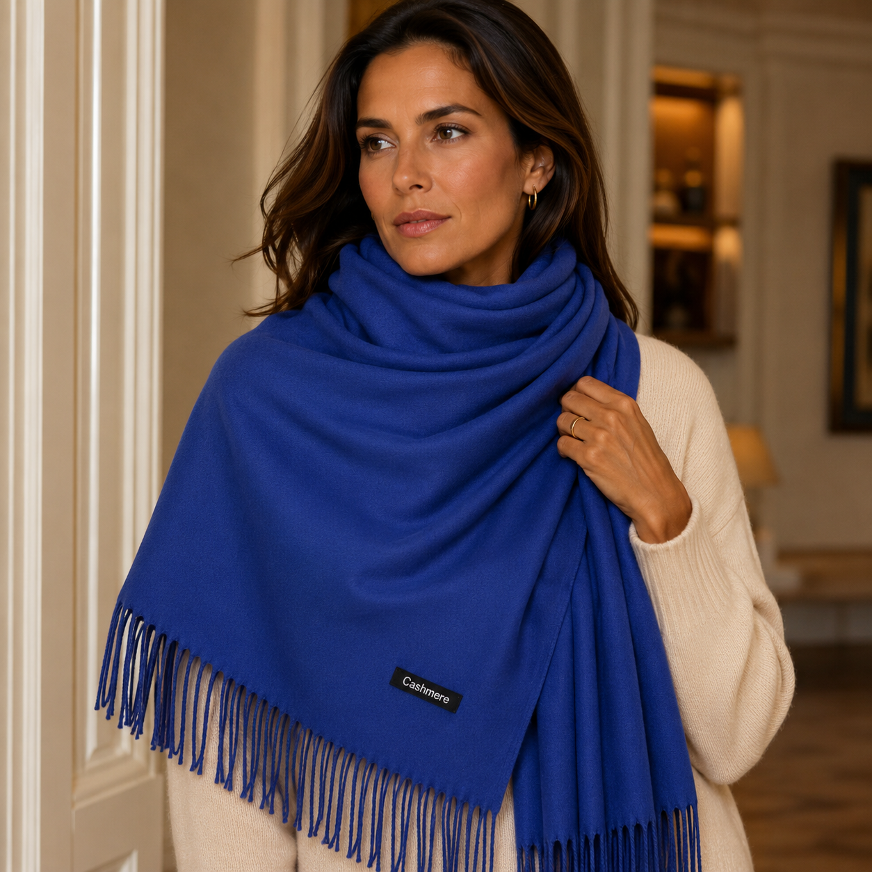 LuxeSoft Cashmere Scarf - Elegant - Ultra-Soft - Lightweight - Warm - Cozy