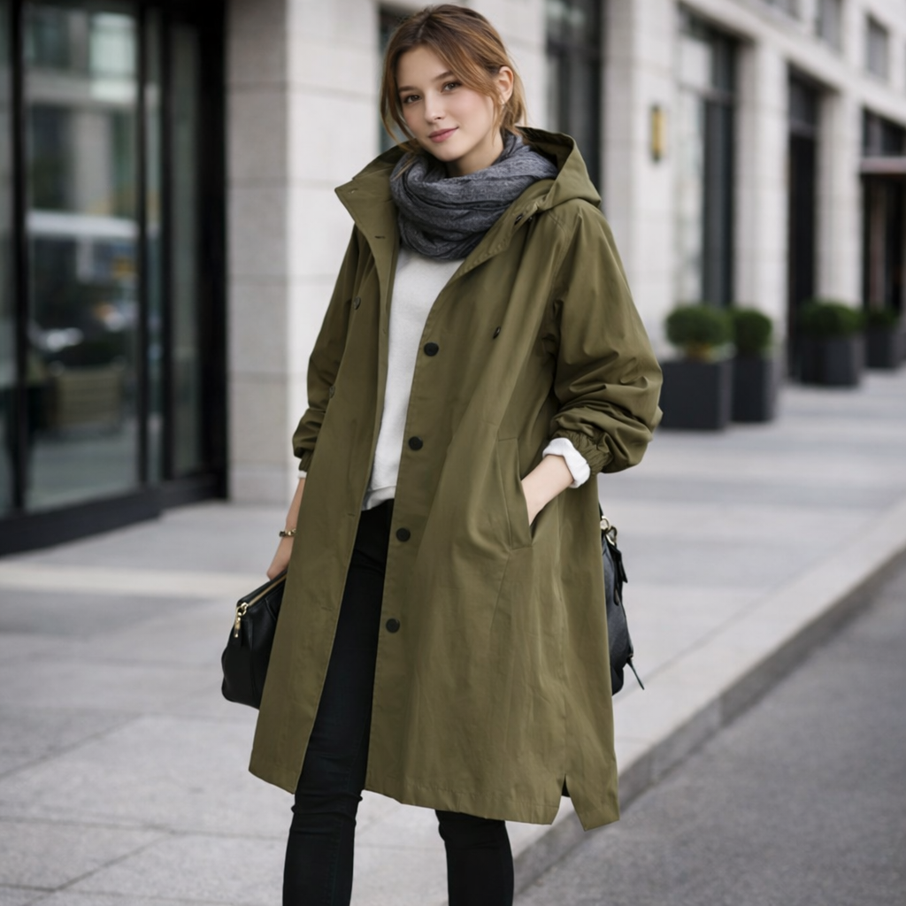 Phyliss Women's Trench Coat | Elegant & Sophisticated